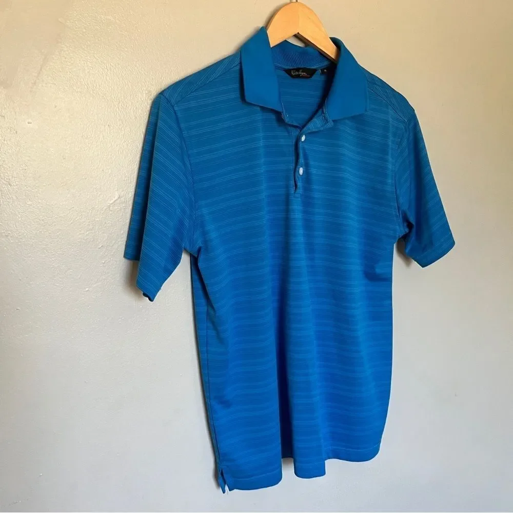 Walter Hagen Men's Blue Polo Shirt